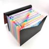 13 Compartments Multi-layer Office A4 Extension File Manager Plastic Durable Student Examination Paper Classification Folder