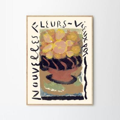 THE POSTER CLUB Poster Club Nouvelles Fleurs Max Ososki 30×40cm