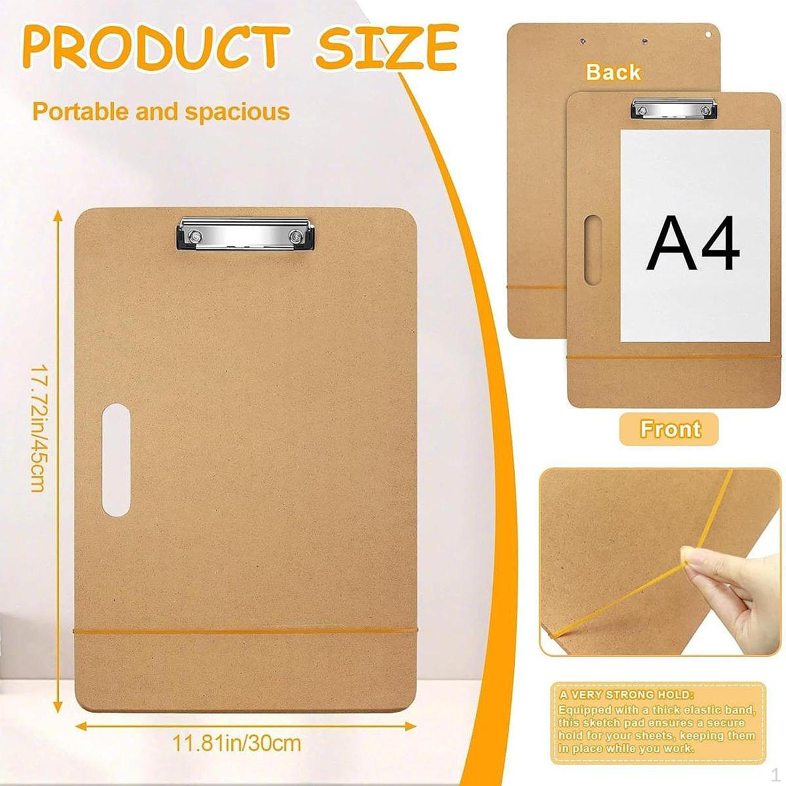 Художественный этюдник для рисования живописи легкий оргалит сумка для черчения рецептов 45cmx30cm 3833₽