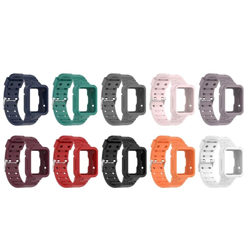 22mm Silicone Watchband Adjustable Watch Band Strap Repalcement Wristband for Mi Poco Watch Smartwatch