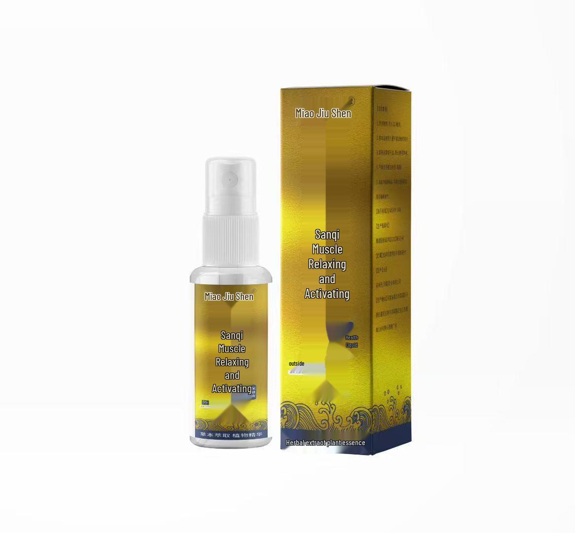 Sanqi Herbal Muscle Relaxing Liquid for External Use - Dropship Available