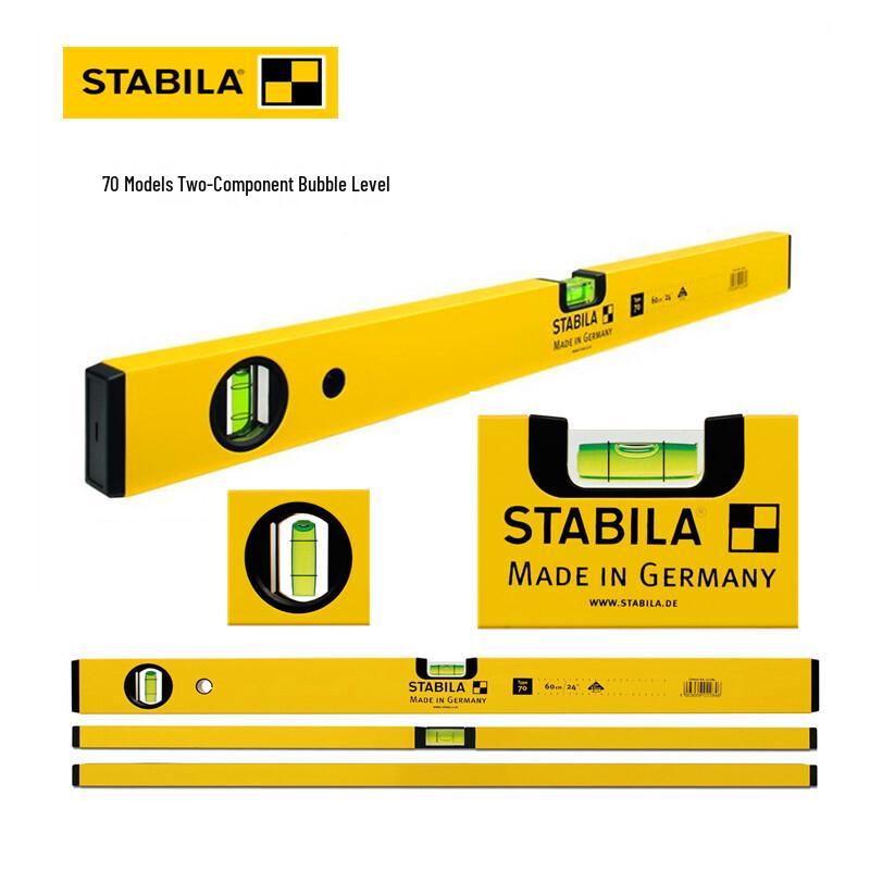 STABILA 70 Series Lightweight Aluminum Spirit Level 60cm