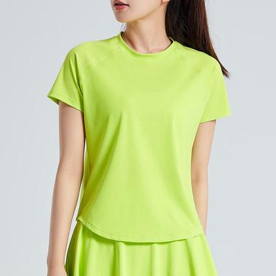 Women's Loose Fit Quick-Dry Short Sleeve Sports T-Shirt