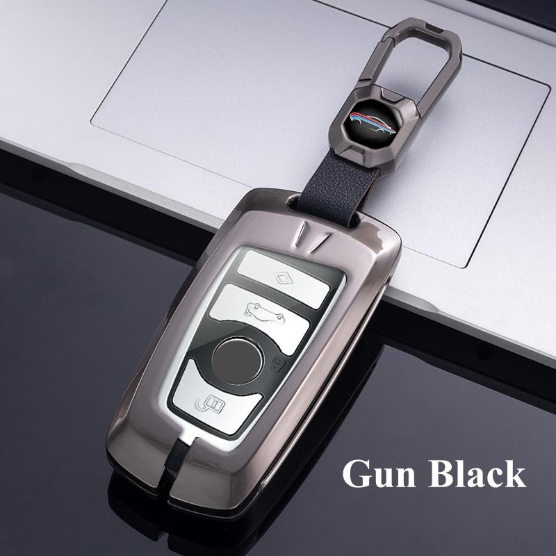 

Металлический чехол для ключей от автомобиля, брелок для BMW F20 F30 G20 F31 F34 F10 G30 F11 X3 F25 X4 I3 M3 M4 1 3 5 F20 G20 X1 X5 G05 X6 X7 G11 F15 F16 G01 G02 F48 B Style чёрный