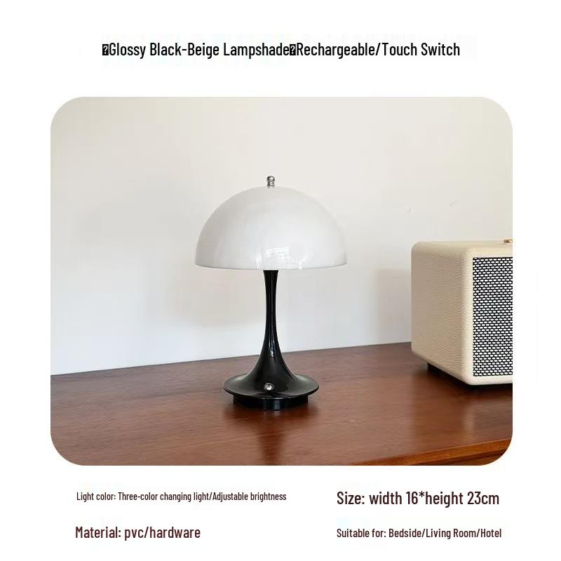 Danish Designer LED Bedside Wedding Table Lamp with Charging Feature
