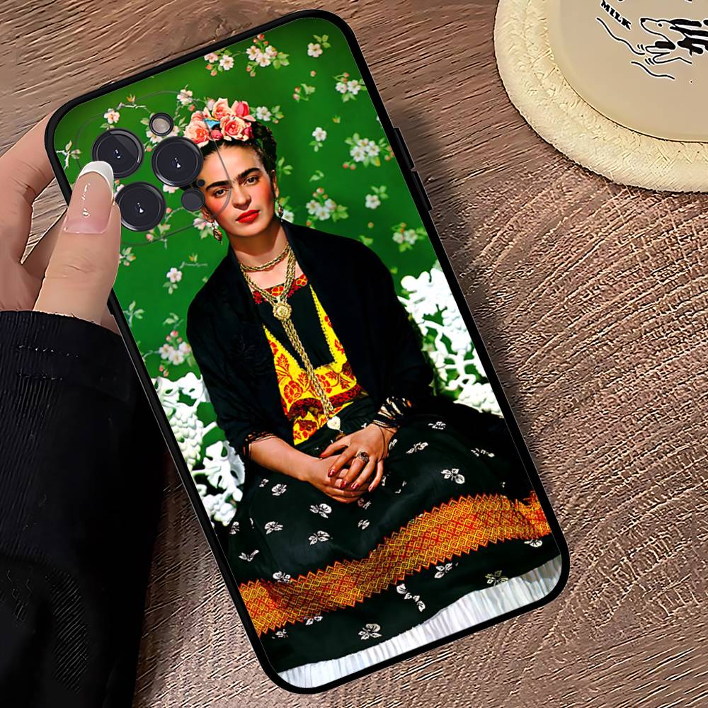

Fashion F-Frida K-KahlosS Phone Case For IPhone 16 15 14 13 12 11 17 Pro Max Simplicity Back TPU Soft Case iPhone 11 pro