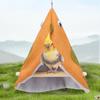Windproof Bird Plush Tent Cartoon Bird Swing Nest Practical Bird Hammock House  Winter