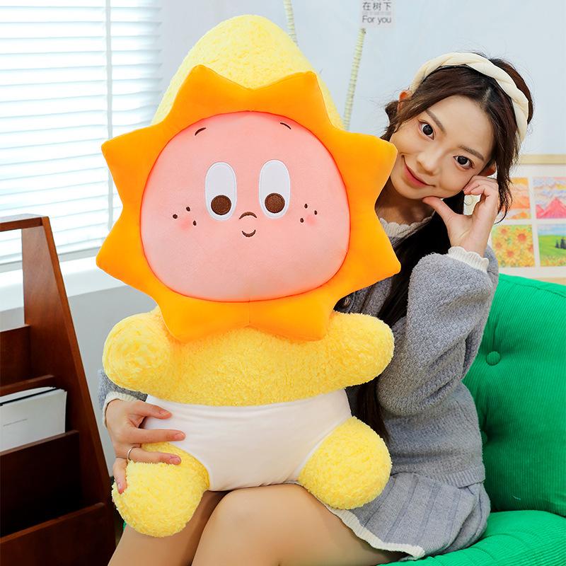 Creative Explosive Bubble Series Star People Peripheral Pillow Plush Toy Derivatives Children's Birthday Gifts