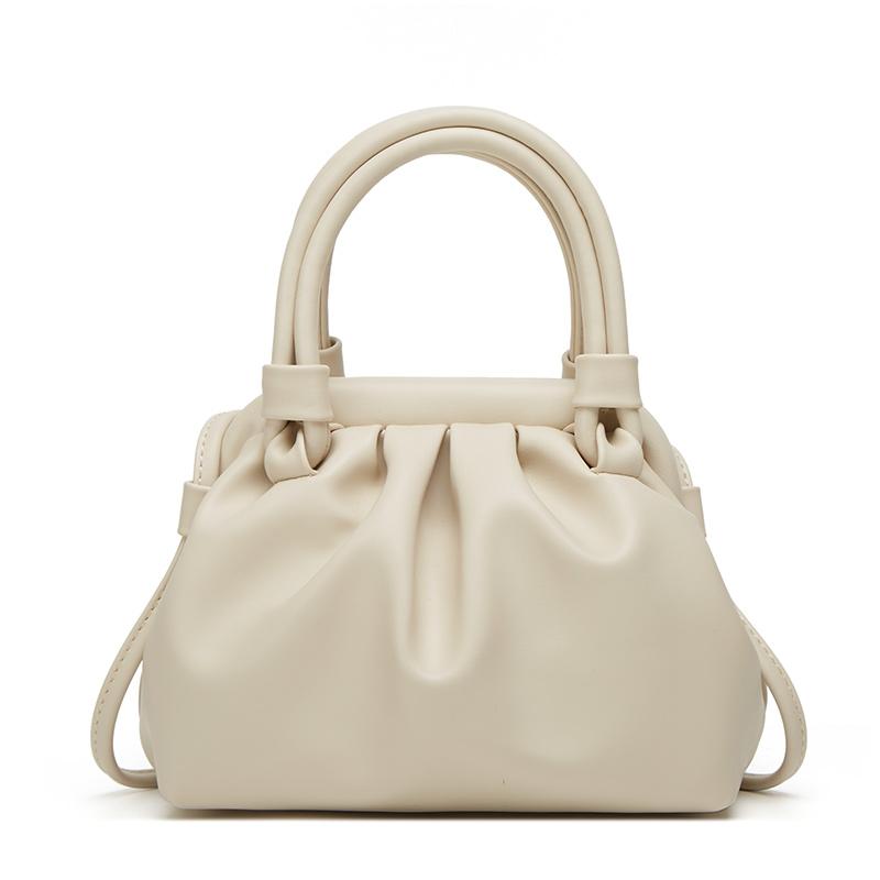 New trendy and persalized pleated fashiable handbag suitable for daily commuting and outdoor travel
