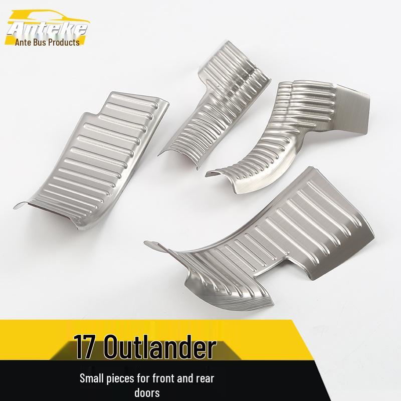 Outlander 2017 Door Decorative Panel Stainless Steel Trim Accessories