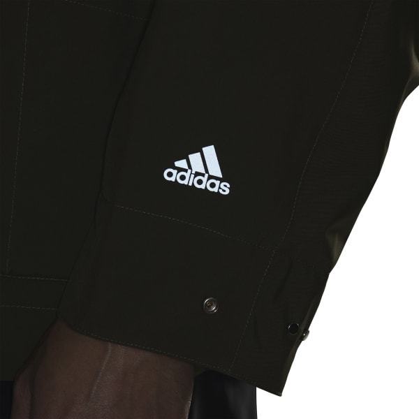 adidas Unisex Kurtka Przeciwwiatrowa na Co Dzień Z Szczotkowaną Podszewką Kurtka Tkana Jg8511 Sl Wv Jkt