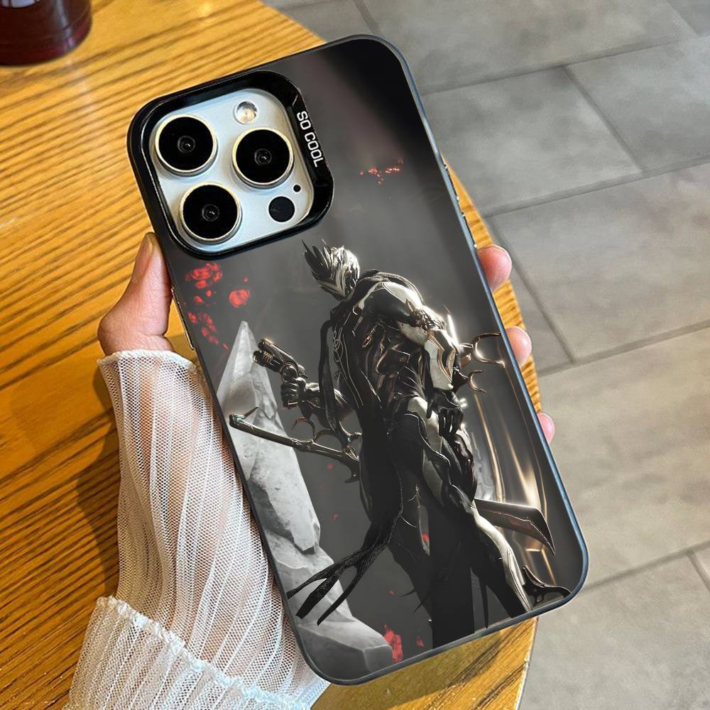 

Game W-Warframe High-definition Printing Phone Case For iPhone 16 17 15 14 12 13 Pro Max Black Color Shockproof Cover iPhone12PROMAX