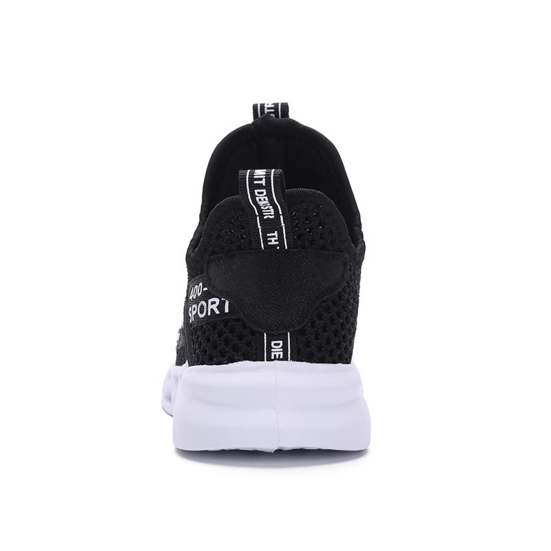 Dětská letní módní lehká dutá jednosíťová dětská obuv venkovní sportovní a volnočasová obuv běžecká obuv