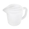 Silicone Split Cup with Handle 17oz Paint Pouring Fluid Art Cup Mixing Measuring Cup with Tip Nozzle DIY Crafts Supplies Resin Art Accessories