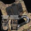 Vest Mobile Phone Rack Tactical Folded Navigation Board Mobile Phone MOLLE Holder Hunting Paintball Chest Bag Map Bag