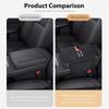 For Toyota Leather Car Armrest Box Cushion Side Storage Pocket Protector Cover GR Sport Crown RAV4 Yaris Land Cruiser Corolla
