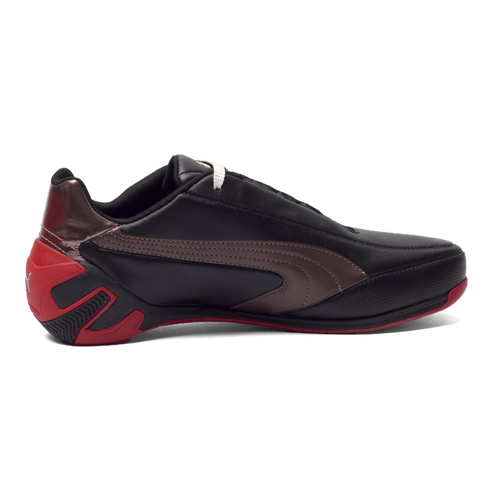 Puma Ferrari Racing Series Tour Cat Sf Celebration Nm Comfortable Low-Top Training Shoes Unisex Sneaker Black Red 305839-02