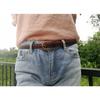 Women's Thin Belt No Punching Woven Decoration Fashion Casual Dress Suit Belt