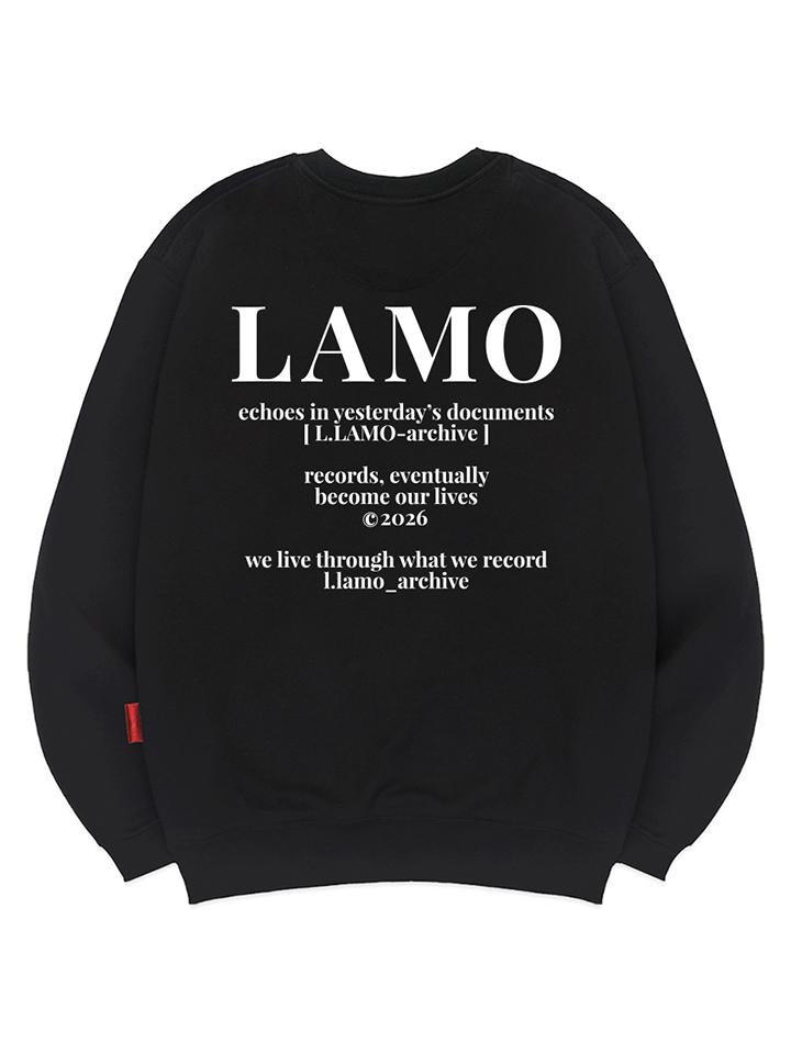 Ellamo Lamo Archive Sweatshirt Unisex Big Size S~4Xl (A Type)