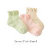 3 Pairs Cotton Girls Socks for Spring Summer Ruffles Mesh Baby Socks Children Baby Little Girl Clothing Cute Accessories