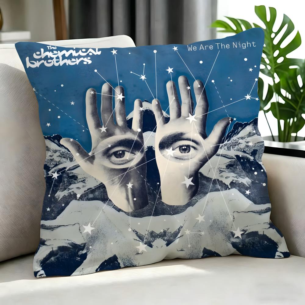 Band The CChemical BBrothers Cushion Cover Cushion Cover Set Pcs X X X Pillowcase Decorative Sofa Home Decor