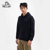 Pelliot Unisex Hooded Waffle Sweatshirt
