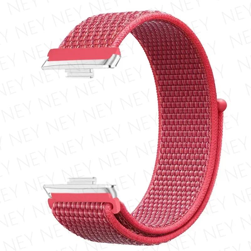 Nylon loop band For huawei watch fit 3 strap smartwatch wristband breathable Sport Watchbands bracelet correa huawei watch fit 3