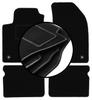 Jeu de tapis de sol en velours pour: Fiat Bravo II hatchback (2007-2012)