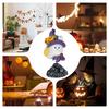 1pcs Funny Ghost Statue Home Sculpture With Spring For Living Room Entryway Bookshelf Themed Party Bedroom Holiday Porch