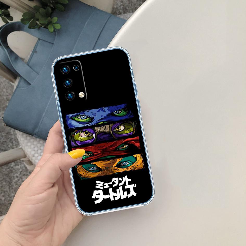 

MY28 TMNT Soft Shell Transparent Phone Case for Samsung Galaxy A04 A04S A14 A23 A34 A54 M23 M33 M52 M53 Galaxy A54 5G