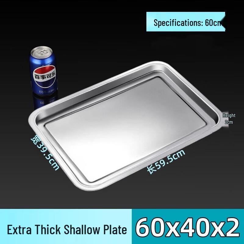 

Stainless Steel Rectangular Serving Tray