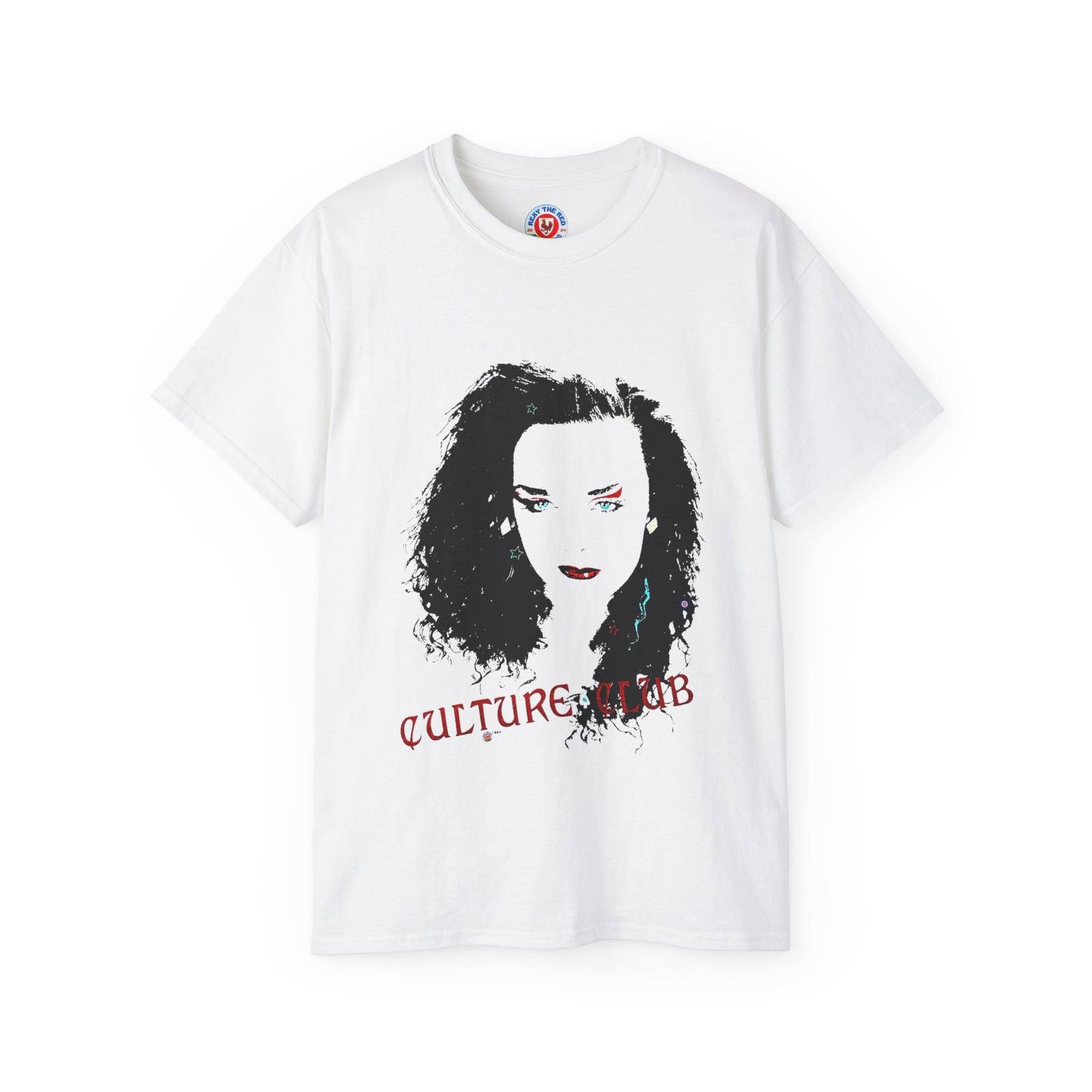 Culture Club Boy George 1984 reprint copy Unisex Ultra Cotton Tee M