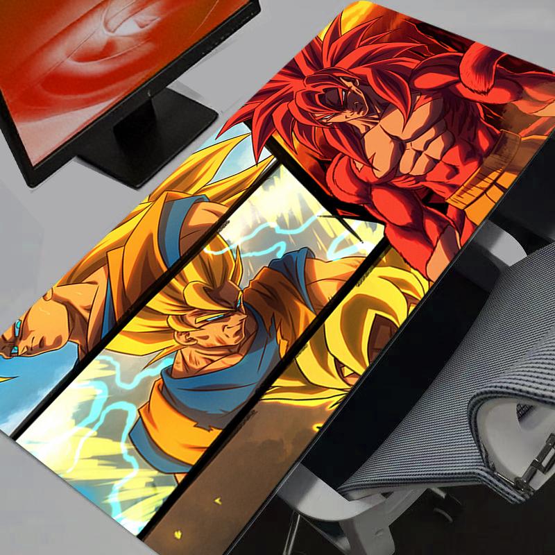 DBZ Dragon Ball Z Anime Pad Mouse new Mouse Mat Computer Gamer Locking Edge Mousepad XXL Keyboard PC Mice Mats Pad Rug for csgo