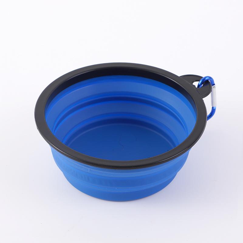 Folding TPE Pet Travel Bowl - Portable Water Bowl for Dogs & Cats