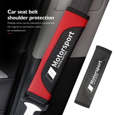 Car Safety Seat Belt Shoulder Sheath Protection Strap Cushion For Performance 1 3 5 7 Series M E93 F20 iX1 iX2 iX3 iX5 iX6