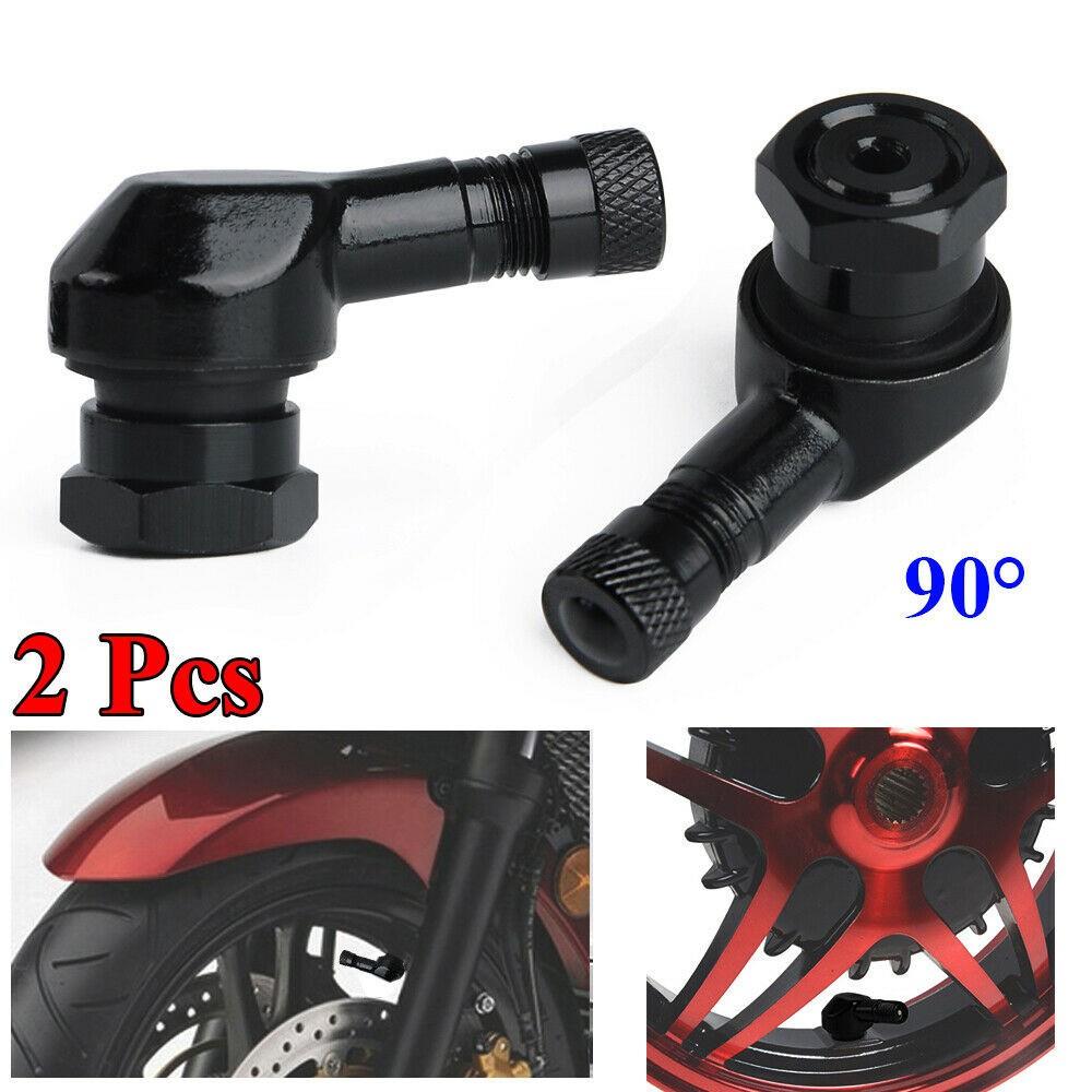 Motorcycle Tire Valve Stem Black Motorcycle Tubeless Valve Cap