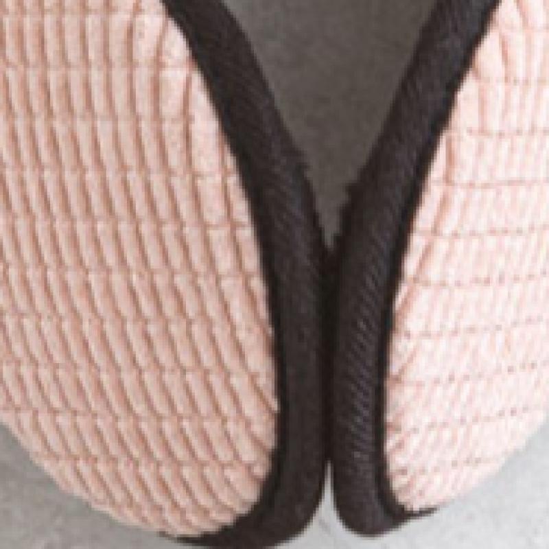 Daiso Solid Color Golden Earmuffs Pink