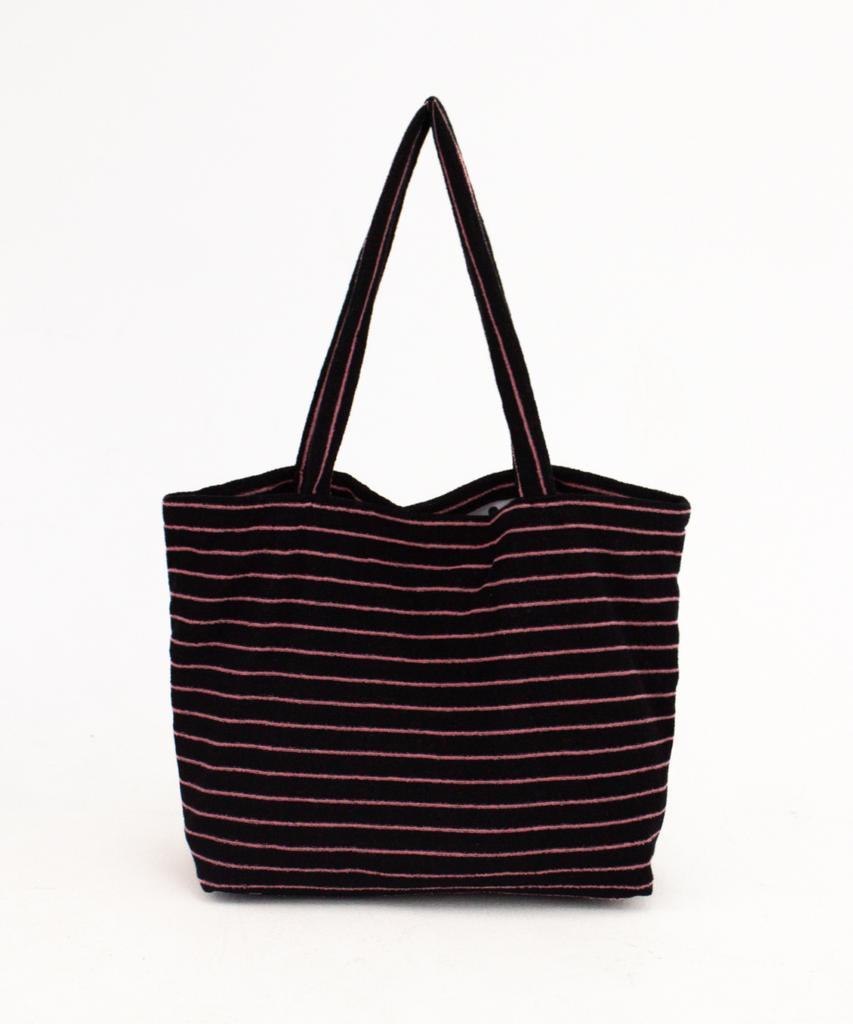 Mysti Core Terry Tote Bag (Blackberry)