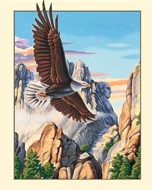 Diamond Painting Coffee Flower Landscape Seaside 5D DIY Diamond Embroidery Sale Tiger Animal Cross Stitch Rhinestones Mosaic Handmade Gift