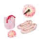 Shichigosan kimono set for dull Pale purple night cherry [KYOETSU] [Kyoetsu] 3-year-old girls, (2. blossoms)