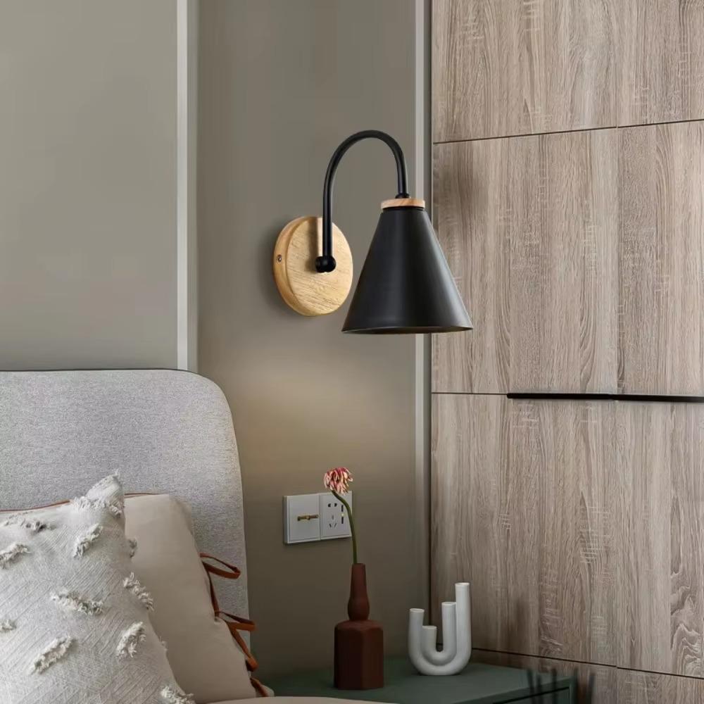 LED Lighting Indoor Wall Lamp Nordic Style Interior Decoration Lamps Creative Bedside Lamp  Bedroom