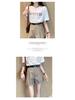 Petite Women's High-Waisted A-Line Wide-Leg Summer Shorts - Loose Fit Slimming Hot Pants 2025 Collection.