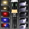Super Bright 1000lumen LED Flashlight USB Rechargeable Tactical Zoom Spotlight Outdoor COB Camping Atmosphere Light Lantern