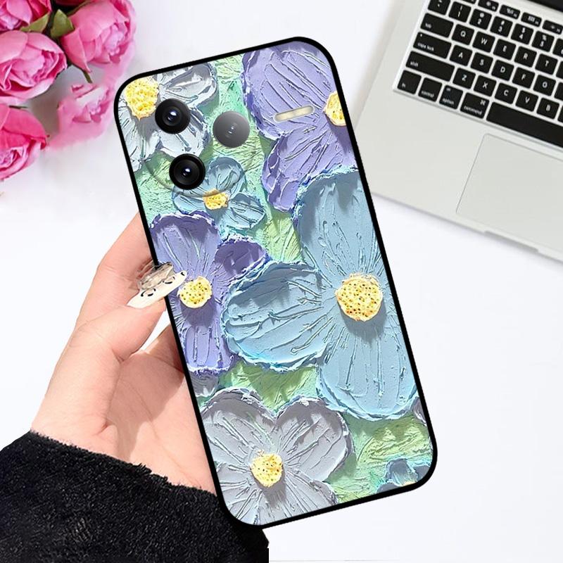For Redmi K80 5G Case K 80 Cartoon Astronaut Soft TPU Silicone Phone Cover For Xiaomi Redmi K80 Pro Shockproof Bumper Fundas