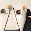 Suction Cup Hook Strong Hold Mold Resistant Hook No Drill Reusable Holder for Bathroom Towels Wet