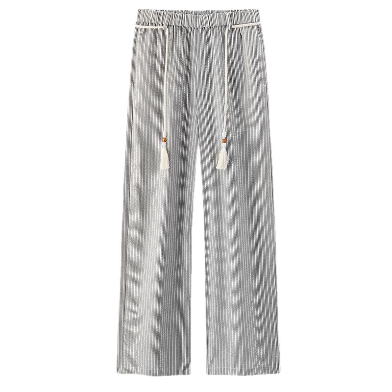 Semir Women's Striped Wide-Leg Casual Pants