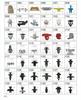 Compatible Bumper Grille Fender Liner Fastener for Great Wall Voleex C30, BYD Suri, Honda, and Toyota