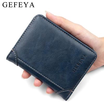 Men's Slim Multifunctional Minimalist Wallet and Coin Purse with Money Clip