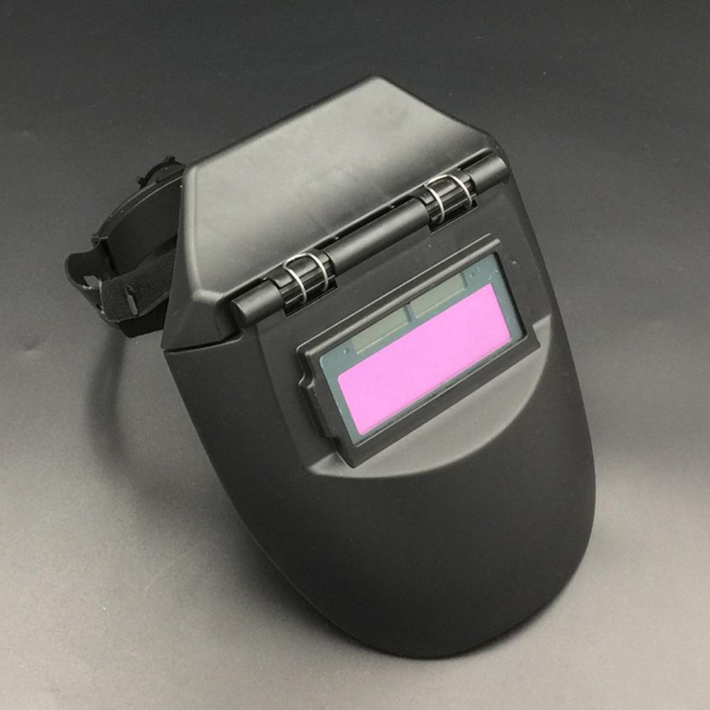 Exquisite Solar-Powered Welding Helmet Argon Arc Welding Mask Auto-Changing Shade Half Helmet Type