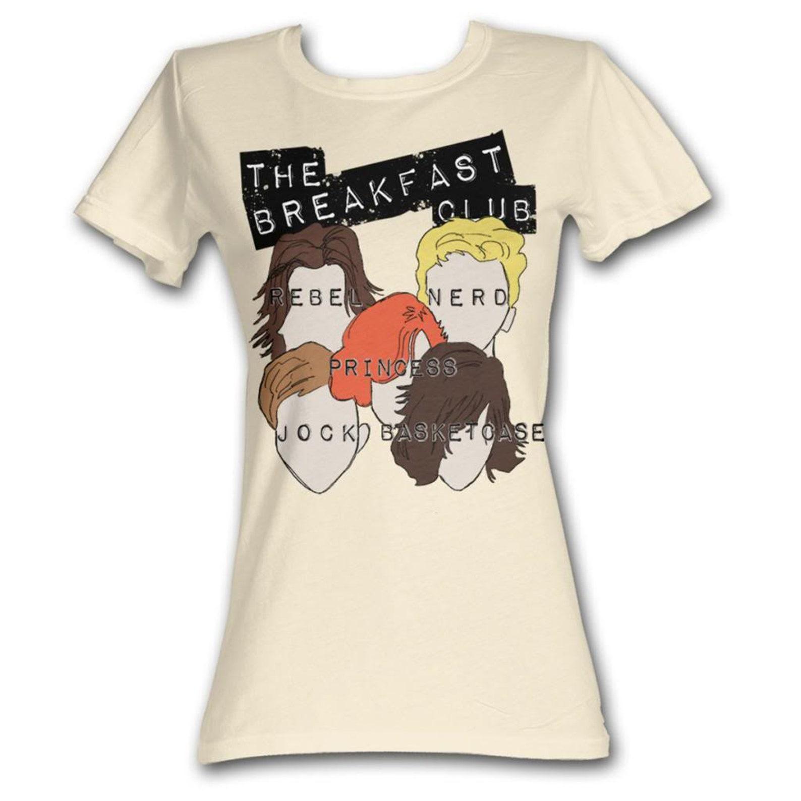 Breakfast Club Stereotypes Natural Junior Women s T-Shirt 2XL